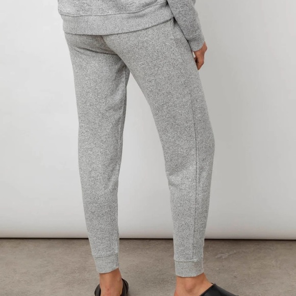 Rails NWT Women’s Oakland Sweat Pants Knit Jogger Melange Grey Heather Gray XS - Picture 4 of 14
